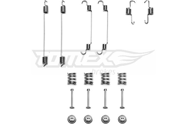 TOMEX Brakes TX 41-66 Accessory Kit, brake shoes