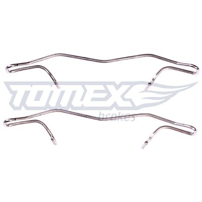 Accessory Kit, disc brake pad TOMEX Brakes TX 43-00
