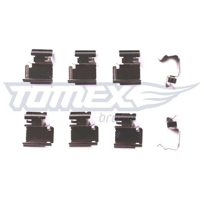Accessory Kit, disc brake pad TOMEX Brakes TX 43-01
