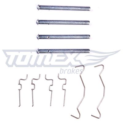 Accessory Kit, disc brake pad TOMEX Brakes TX 43-10