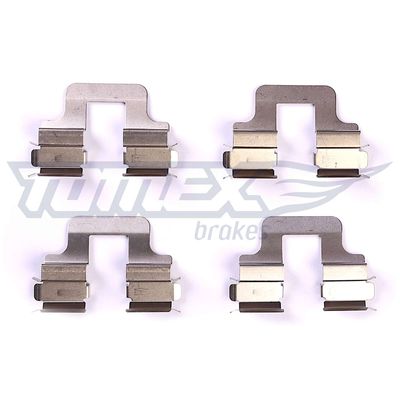Accessory Kit, disc brake pad TOMEX Brakes TX 43-15
