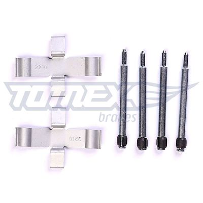 Accessory Kit, disc brake pad TOMEX Brakes TX 43-25