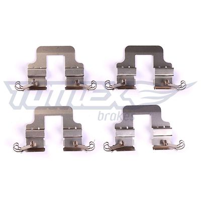 Accessory Kit, disc brake pad TOMEX Brakes TX 43-30