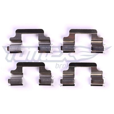 Accessory Kit, disc brake pad TOMEX Brakes TX 43-33