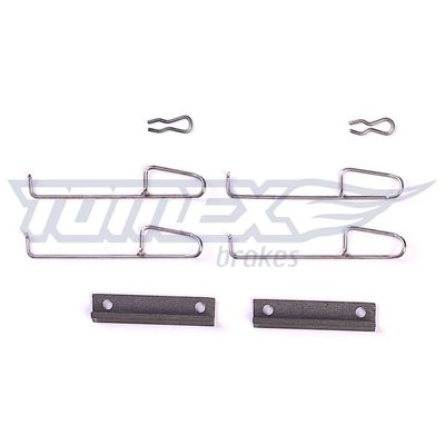 Accessory Kit, disc brake pad TOMEX Brakes TX 43-44