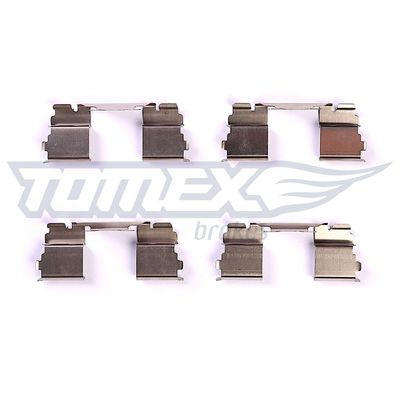 Accessory Kit, disc brake pad TOMEX Brakes TX 43-50