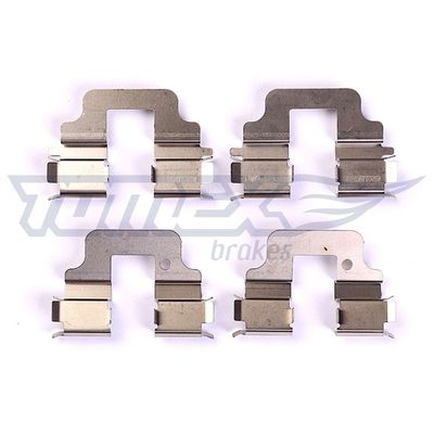 Accessory Kit, disc brake pad TOMEX Brakes TX 43-53