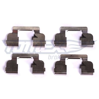 Accessory Kit, disc brake pad TOMEX Brakes TX 43-58
