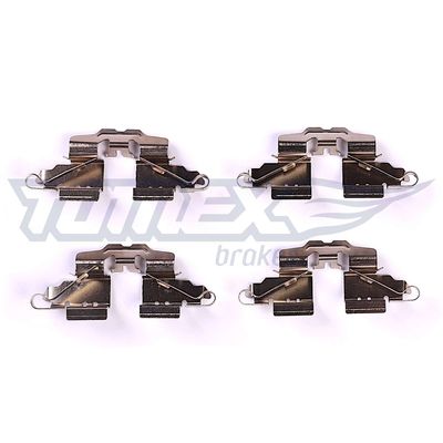 Accessory Kit, disc brake pad TOMEX Brakes TX 43-60