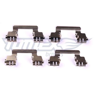 Accessory Kit, disc brake pad TOMEX Brakes TX 43-65