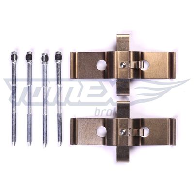 Accessory Kit, disc brake pad TOMEX Brakes TX 43-69