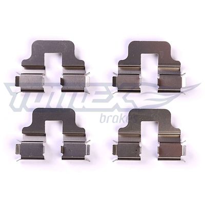 Accessory Kit, disc brake pad TOMEX Brakes TX 43-76
