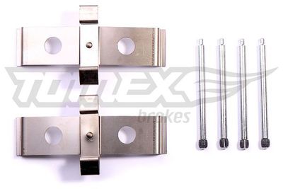 Accessory Kit, disc brake pad TOMEX Brakes TX 43-77