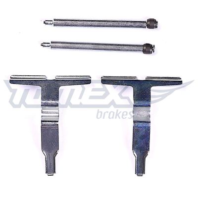 Accessory Kit, disc brake pad TOMEX Brakes TX 43-78