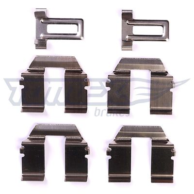 Accessory Kit, disc brake pad TOMEX Brakes TX 43-87