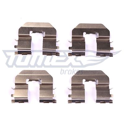 Accessory Kit, disc brake pad TOMEX Brakes TX 43-89