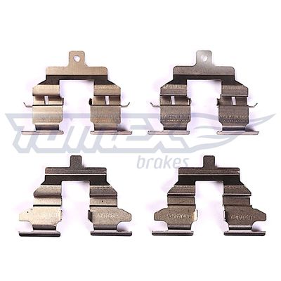 Accessory Kit, disc brake pad TOMEX Brakes TX 43-96