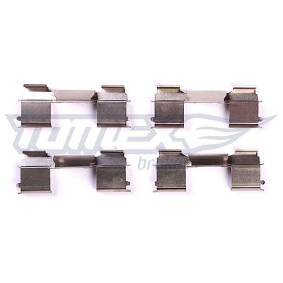 Accessory Kit, disc brake pad TOMEX Brakes TX 44-06
