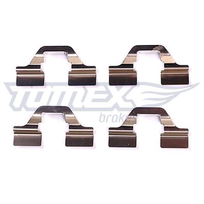 Accessory Kit, disc brake pad TOMEX Brakes TX 44-10