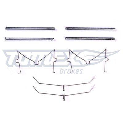 Accessory Kit, disc brake pad TOMEX Brakes TX 44-20