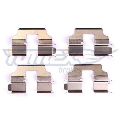 Accessory Kit, disc brake pad TOMEX Brakes TX 44-33