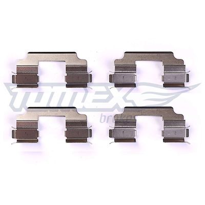 Accessory Kit, disc brake pad TOMEX Brakes TX 44-38