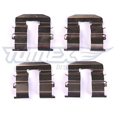 Accessory Kit, disc brake pad TOMEX Brakes TX 44-41