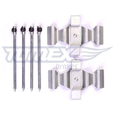 Accessory Kit, disc brake pad TOMEX Brakes TX 44-53