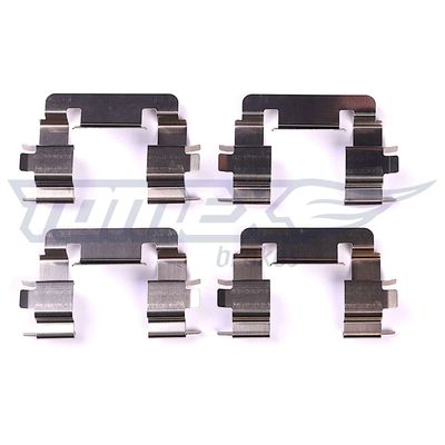 Accessory Kit, disc brake pad TOMEX Brakes TX 44-56