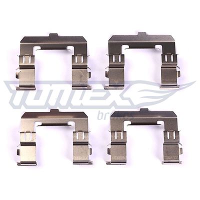 Accessory Kit, disc brake pad TOMEX Brakes TX 44-58