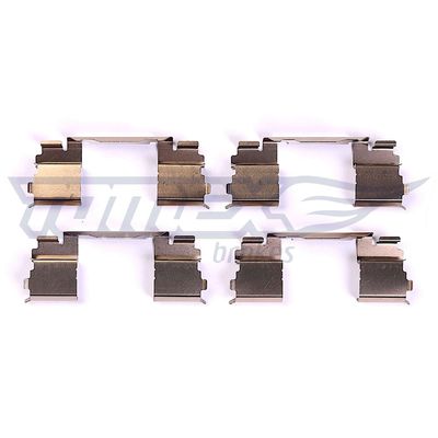 Accessory Kit, disc brake pad TOMEX Brakes TX 44-59