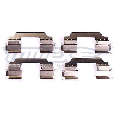 Accessory Kit, disc brake pad TOMEX Brakes TX 44-77