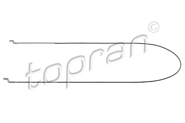 TOPRAN 102 923 Cable Pull, seat back adjustment