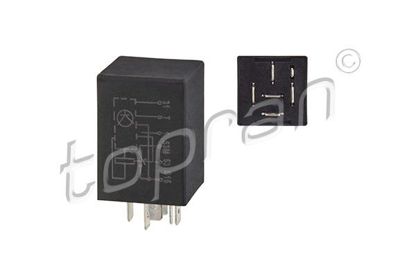 TOPRAN 102 966 Relay, wipe/wash interval