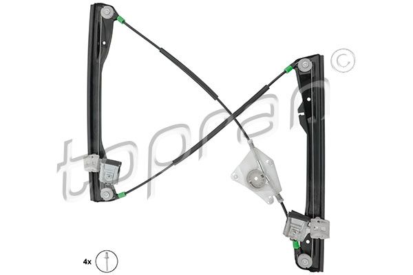 TOPRAN 111 706 Window Regulator