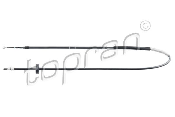 TOPRAN 112 153 Cable Pull, parking brake