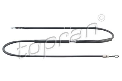 Cable Pull, parking brake TOPRAN 112 155