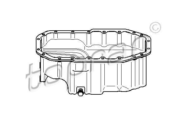 TOPRAN 112 359 Oil Sump