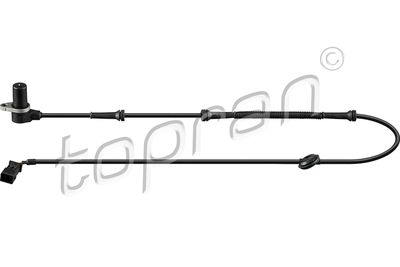 Sensor, wheel speed TOPRAN 114 256
