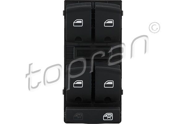 TOPRAN 114 754 Switch, window regulator