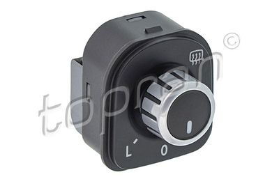 Switch, exterior rearview mirror adjustment TOPRAN 115 167
