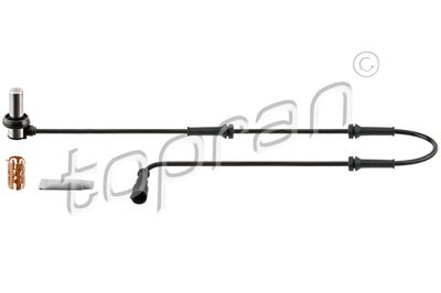 Sensor, wheel speed TOPRAN 115 600