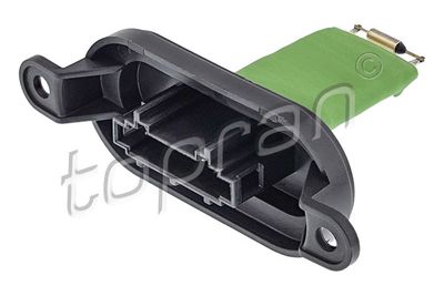 Resistor, interior blower TOPRAN 115 901