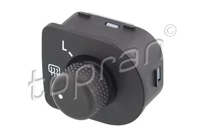 Switch, exterior rearview mirror adjustment TOPRAN 116 030