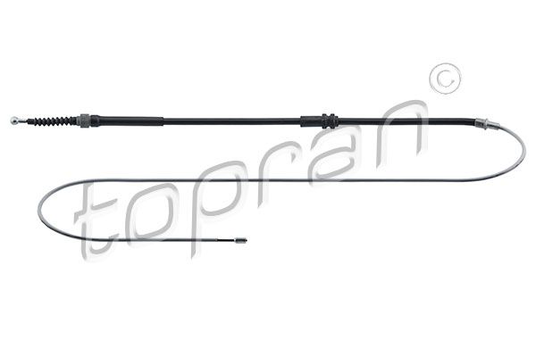 TOPRAN 116 397 Cable Pull, parking brake