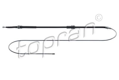 Cable Pull, parking brake TOPRAN 116 397