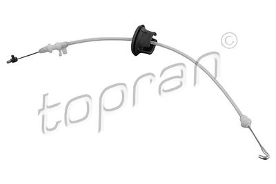 Cable Pull, door release TOPRAN 118 407