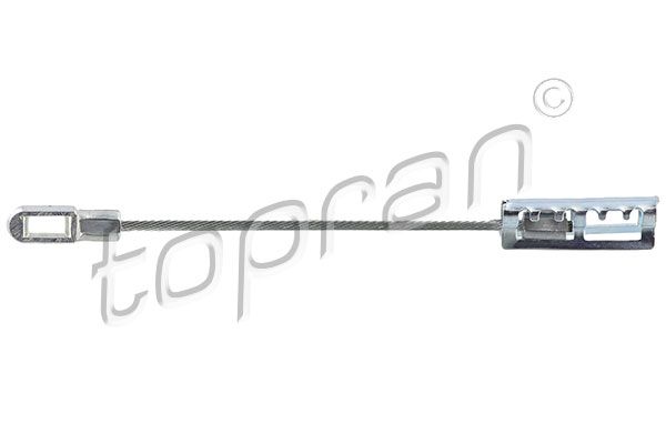 TOPRAN 205 502 Cable Pull, parking brake