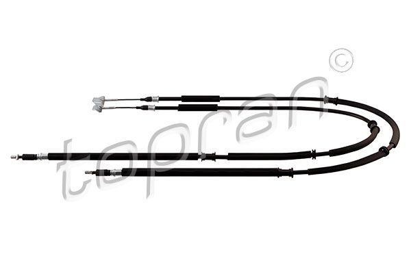 TOPRAN 206 497 Cable Pull, parking brake