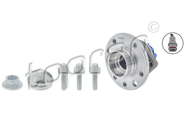 TOPRAN 207 392 Wheel Bearing Kit